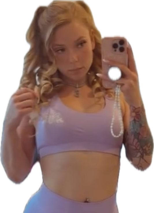 Lavender Haze Sports Bra image 0